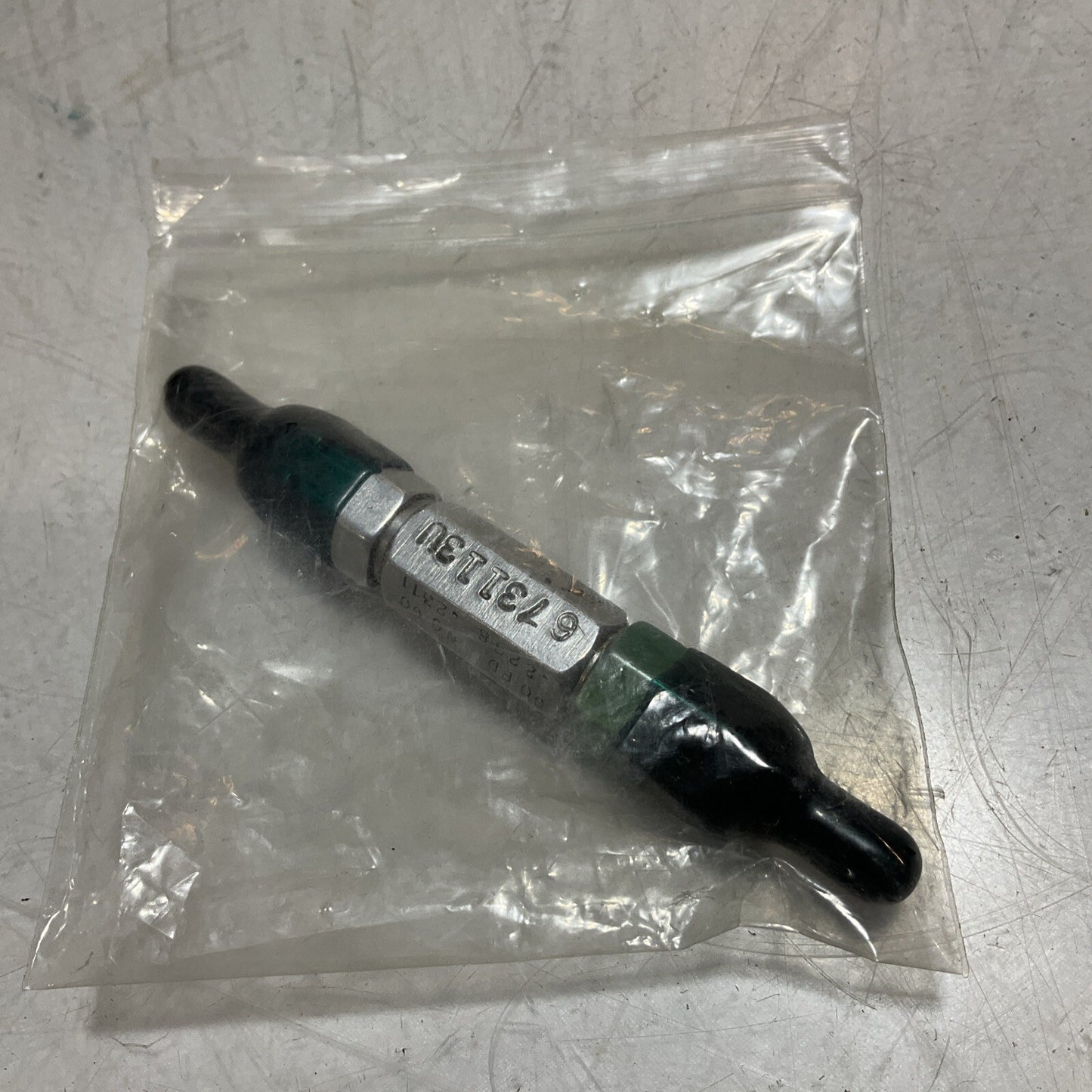 UNBRANDED  1/4-28 UNF-2B THREAD PLUG GAGE GO/NOGO .2268/.2311  333-U3S