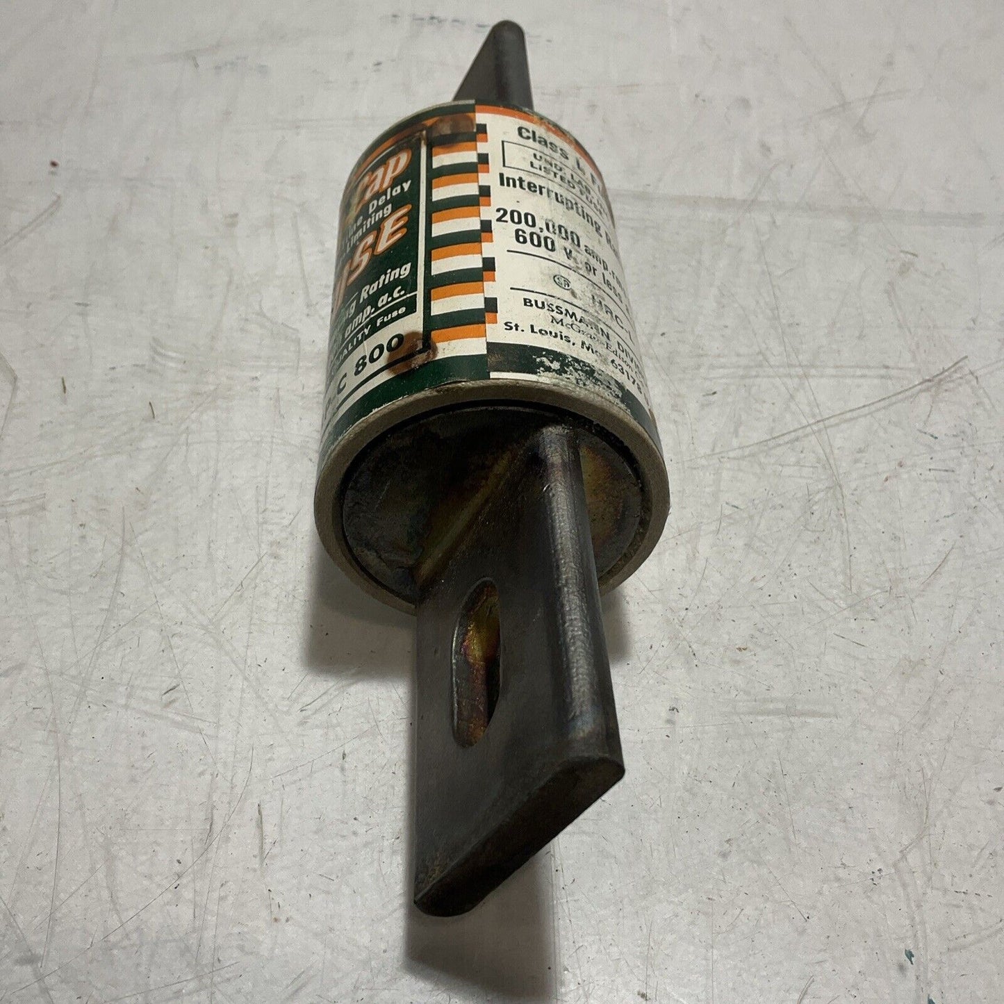 BUSSMANN  HI-CAP-FUSE  KRP-C-800  LOW-PEAK  CLASS L  FUSE 200,00AMP  600V  U3S