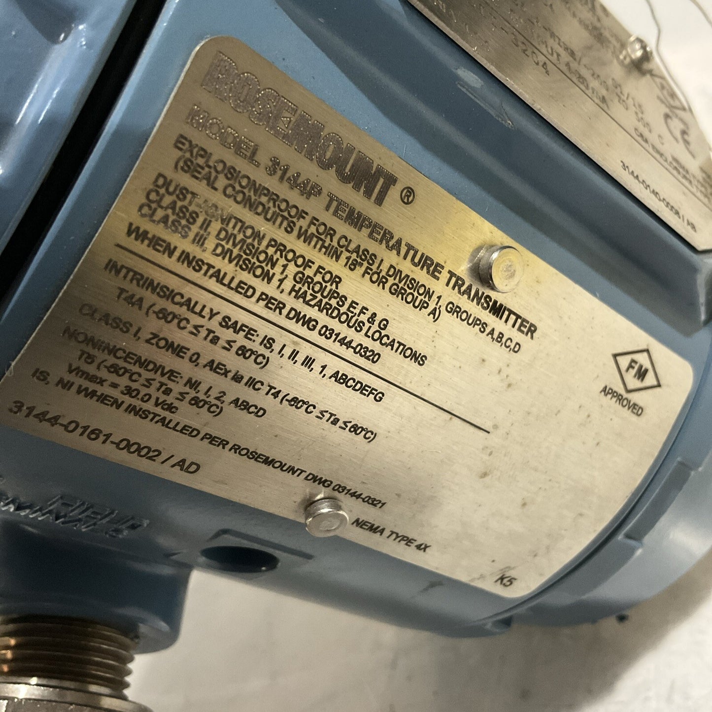 ROSEMOUNT  3144P SERIES 78 TEMPERATURE TRANSMITTER ASSEMBLY  U3S