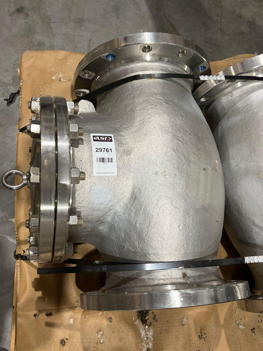DSI WILLIAMS SWING CHECK VALVE FIG S151F62N-316 10" 150 LB 275 PSI @ 100 F V2M