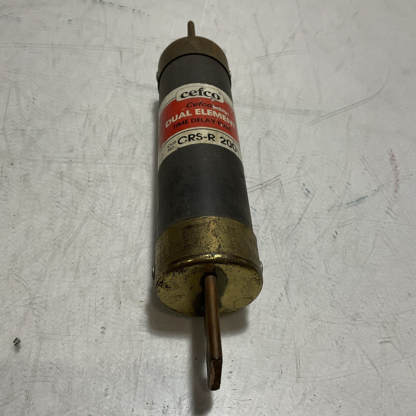 CEFCO  CRS-R-200  DUAL ELEMENT TIME DELAY  FUSE  600V  U3S