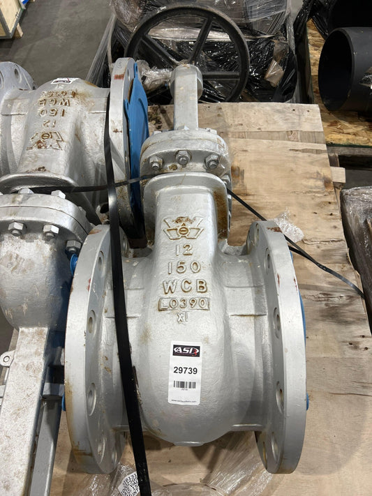 WILLIAMS GATE VALVE 15F-62N CLASS 150 12" APPROX MOP 285PSI @ -20 TO 100F V2M