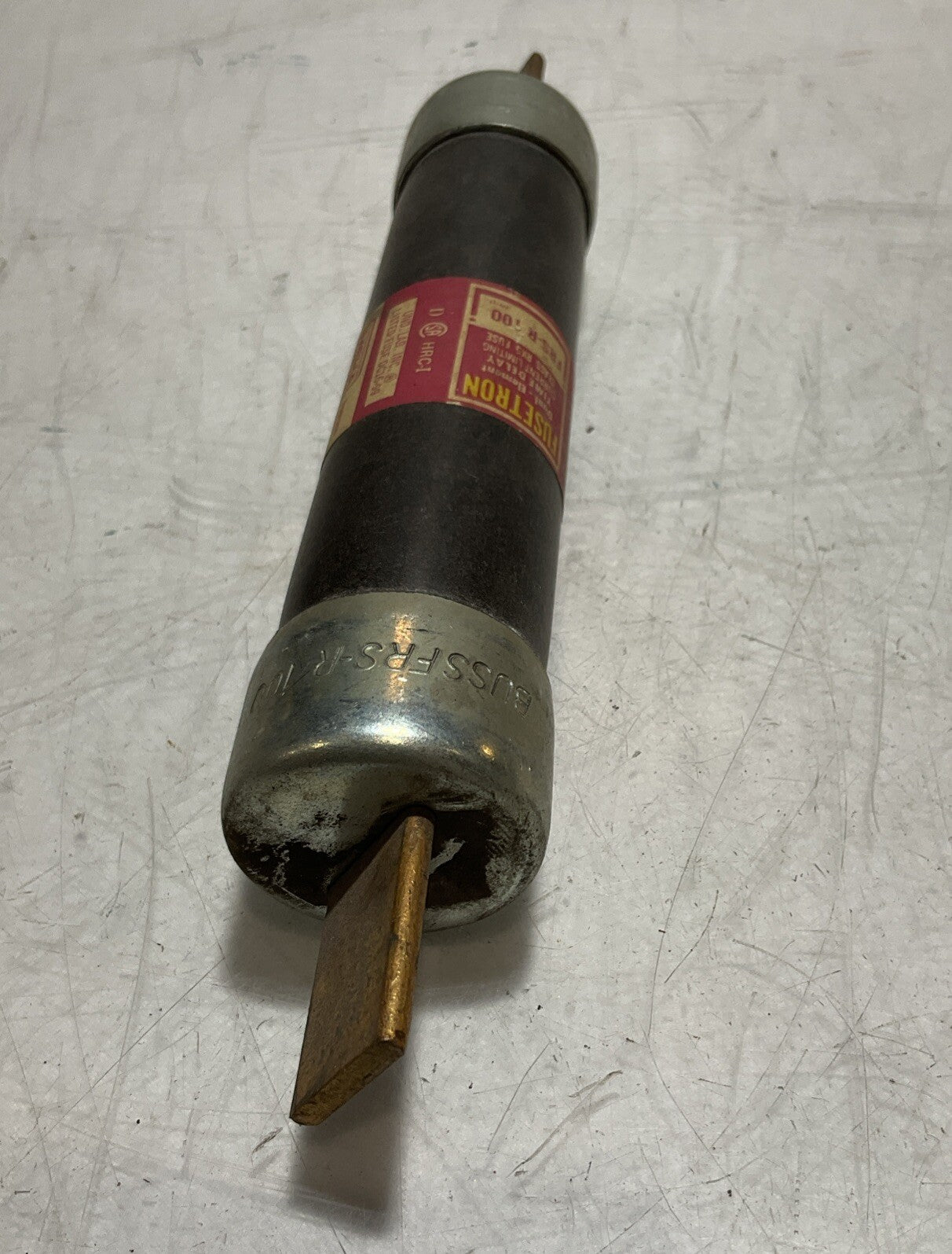 FUSETRON FRS-100 FRS-R-100 DUAL  ELEMENT  TIME DELAY 600V CLASS K5 FUSE QTY 2