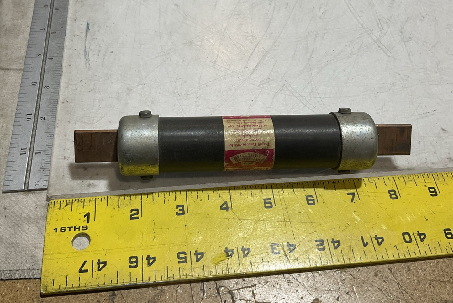 FUSETRON FRS-100 FRS-R-100 DUAL  ELEMENT  TIME DELAY 600V CLASS K5 FUSE QTY 2