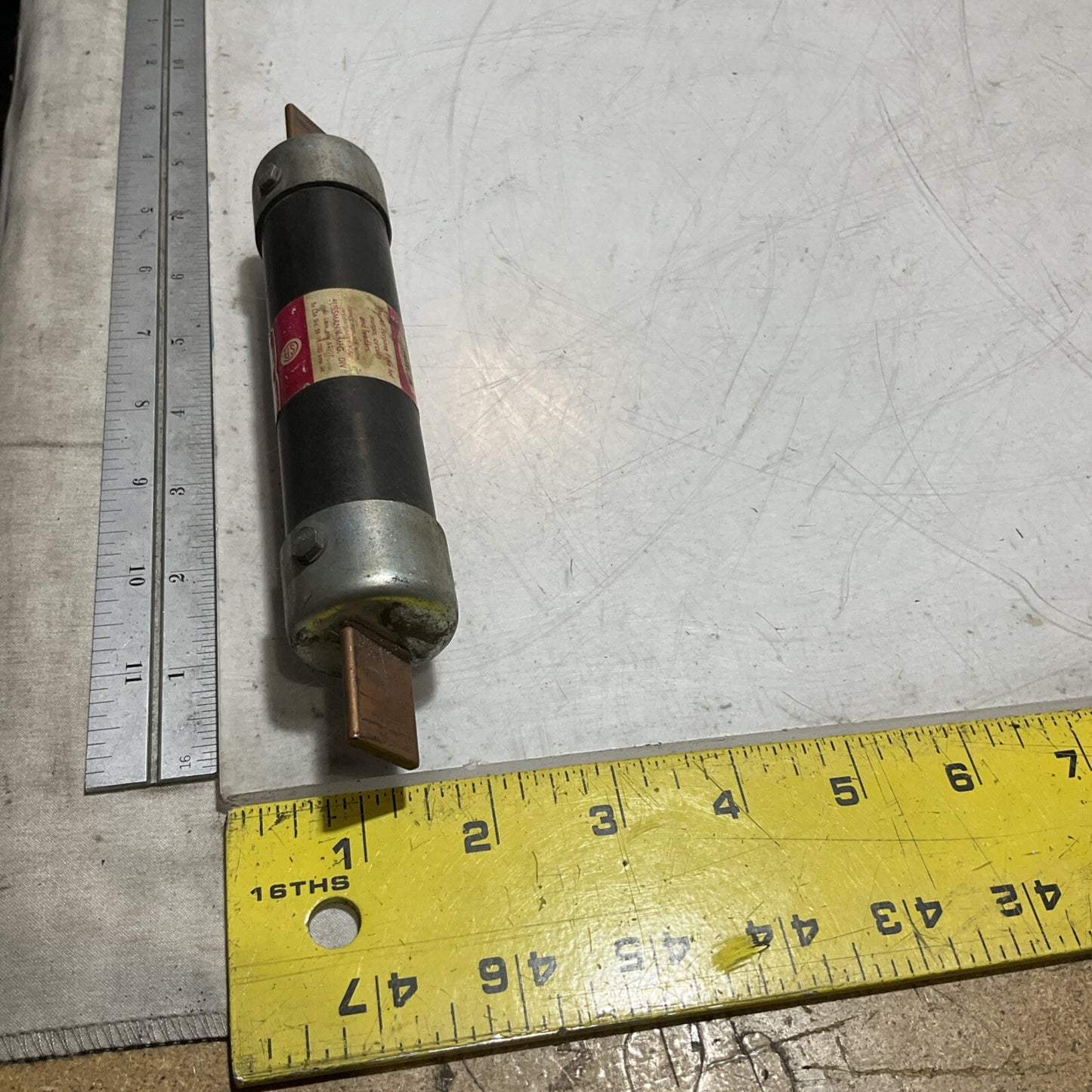 FUSETRON FRS-100 FRS-R-100 DUAL  ELEMENT  TIME DELAY 600V CLASS K5 FUSE QTY 2