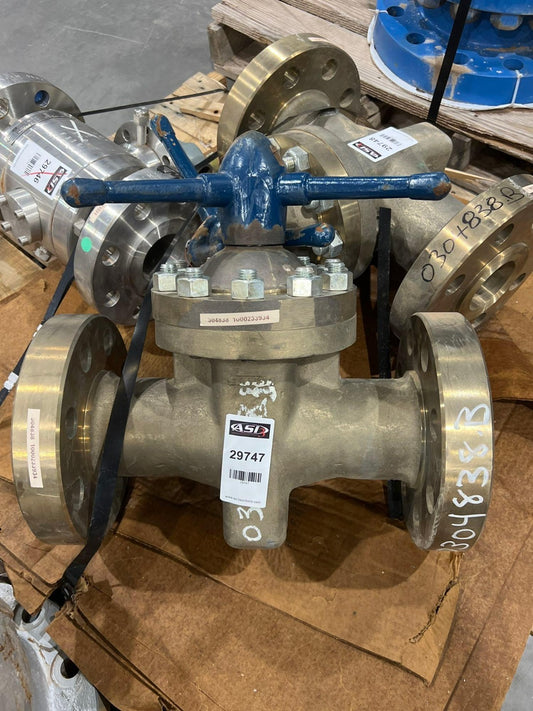 BAKER GROUP / FORUM GATE VALVE MODEL 937338HJ4 1500 LBS 3IN V2M