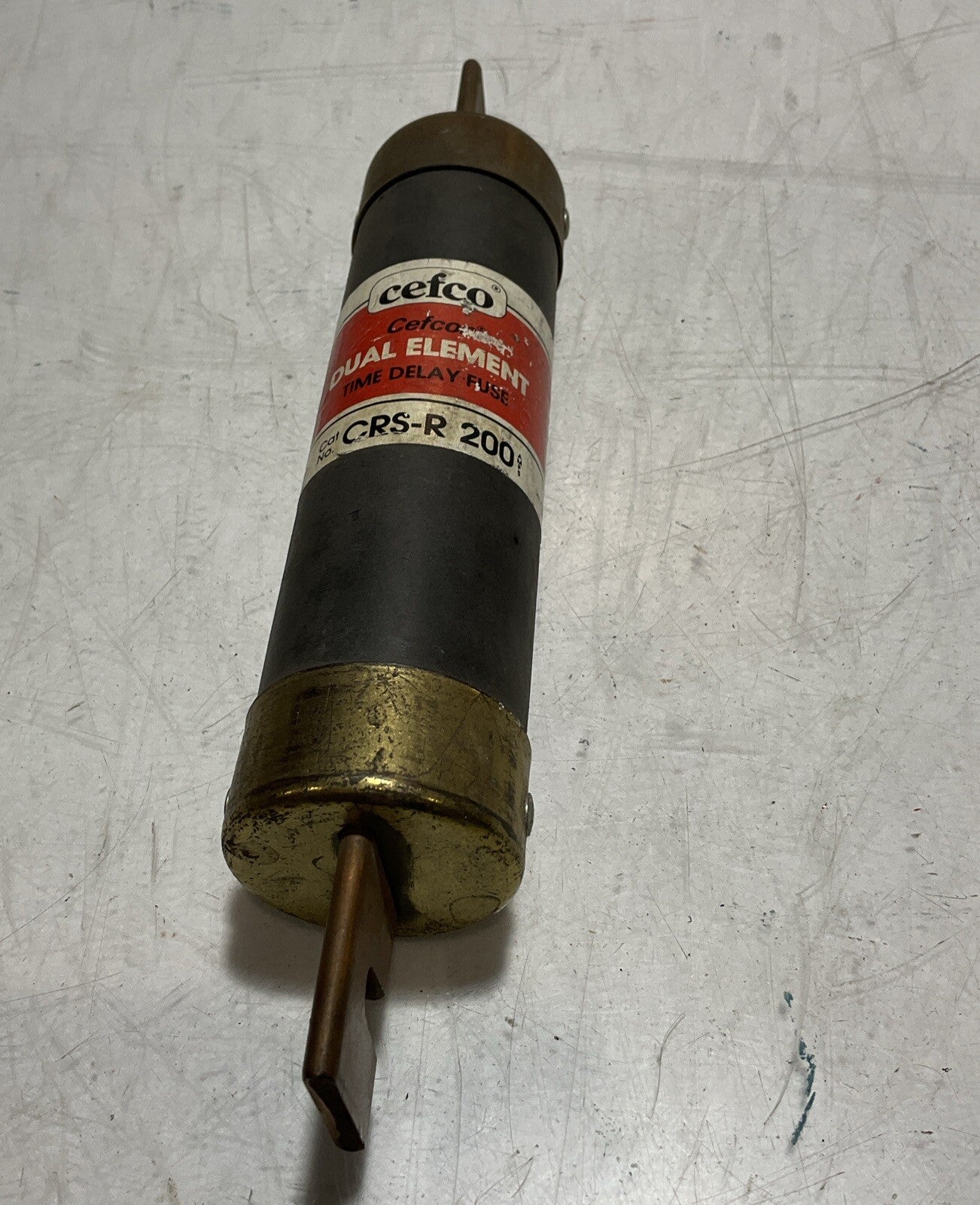 CEFCO  CRS-R-200  DUAL ELEMENT TIME DELAY  FUSE  600V  U3S