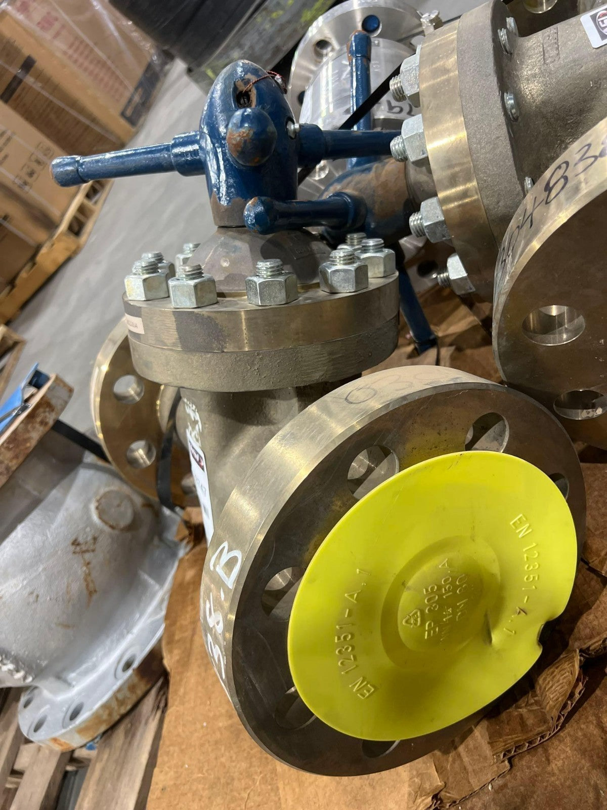 BAKER GROUP / FORUM GATE VALVE MODEL 937338HJ4 1500 LBS 3IN V2M