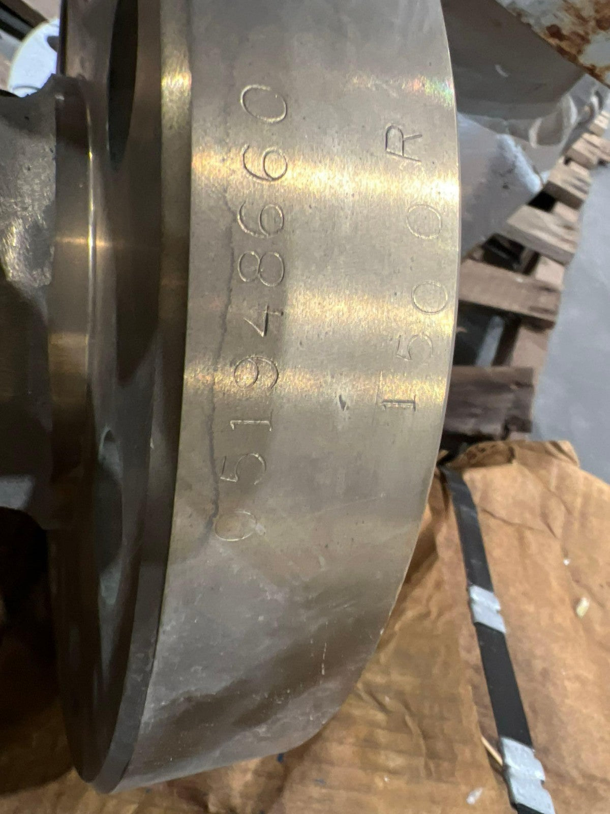 BAKER GROUP / FORUM GATE VALVE MODEL 937338HJ4 1500 LBS 3IN V2M