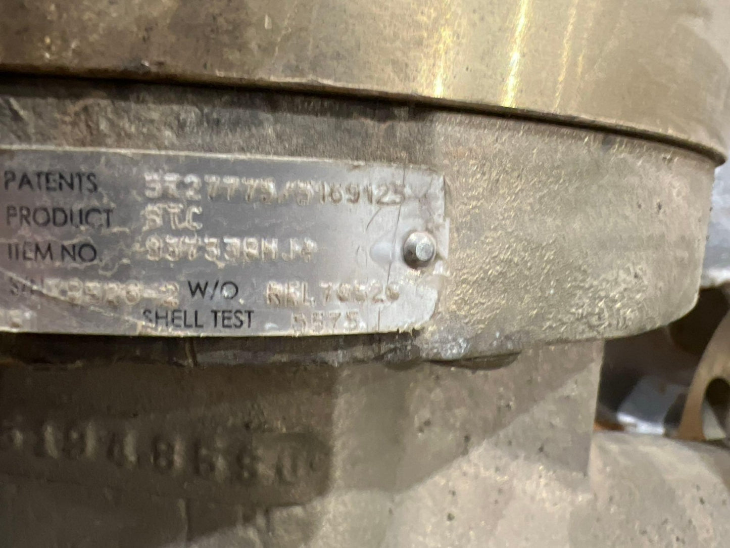 BAKER GROUP / FORUM GATE VALVE MODEL 937338HJ4 1500 LBS 3IN V2M