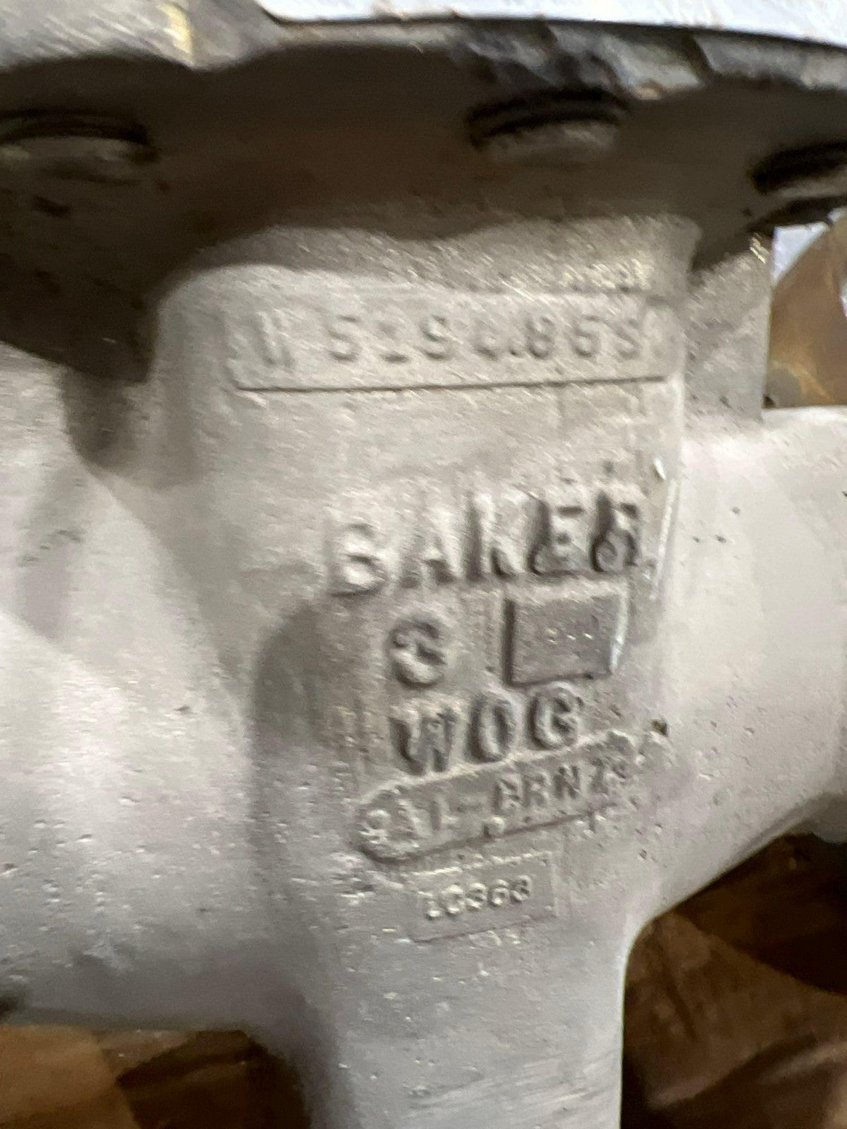 BAKER GROUP / FORUM GATE VALVE MODEL 937338HJ4 1500 LBS 3IN V2M