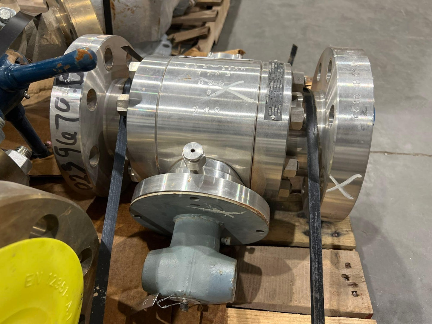 SCV TRUNNION VALVE BAL0509B5636RLPT-HD CLASS 900 SIZE 3" F316 STAINLESS V2M