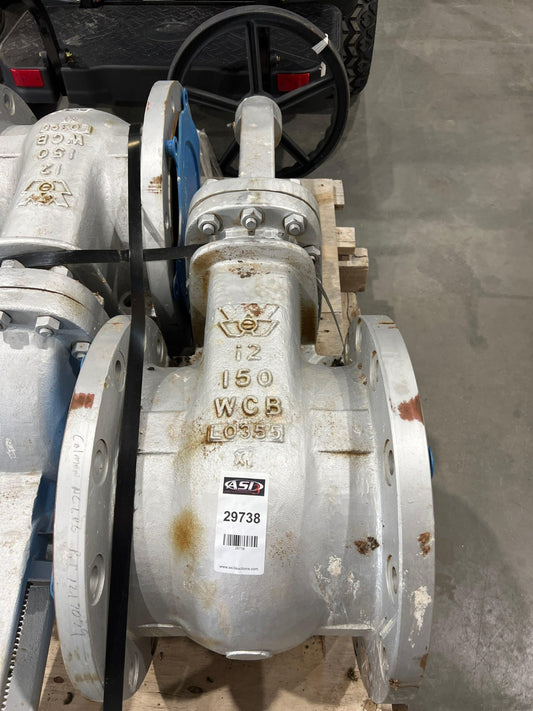 WILLIAMS GATE VALVE 15F-62N CLASS 150 12 IN APPROX MOP 285PSI @ -20 TO 100F V2M