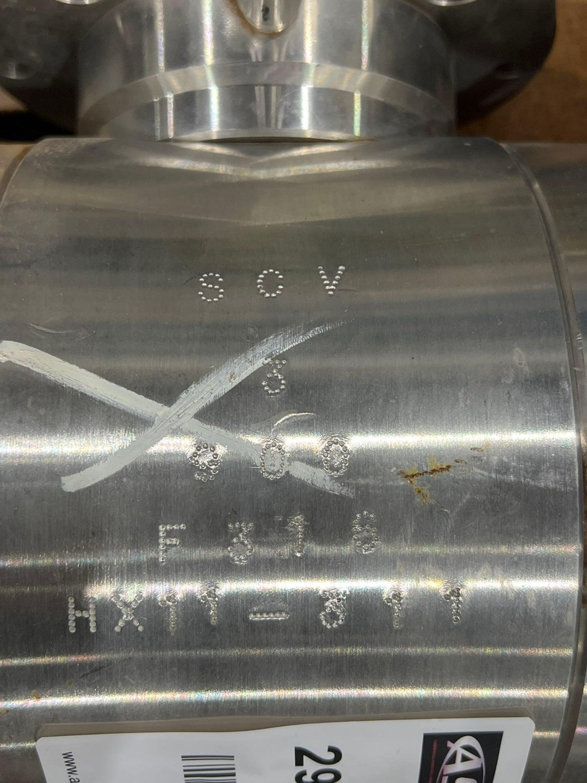 SCV TRUNNION VALVE BAL0509B5636RLPT-HD CLASS 900 SIZE 3" F316 STAINLESS V2M