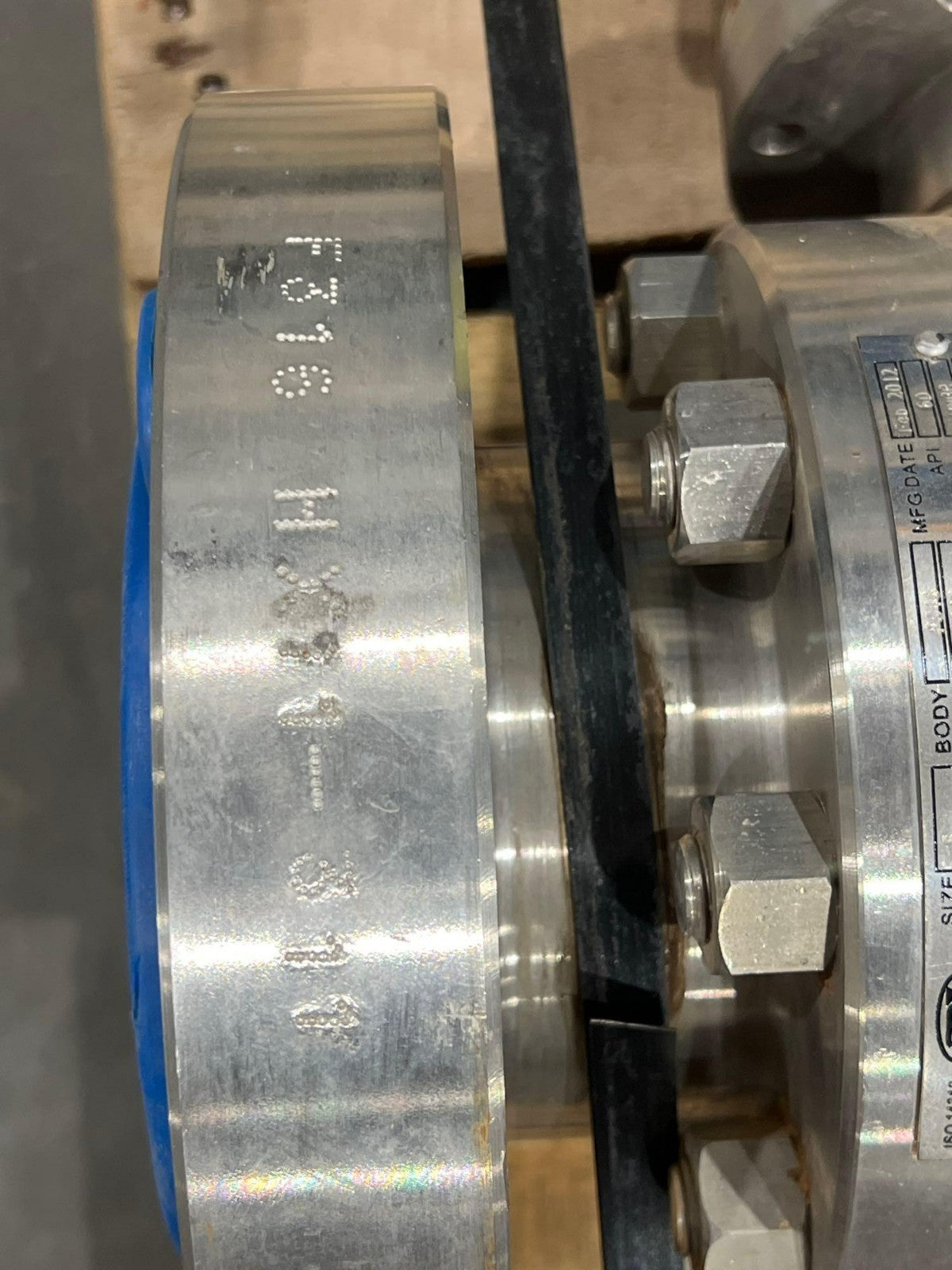 SCV TRUNNION VALVE BAL0509B5636RLPT-HD CLASS 900 SIZE 3" F316 STAINLESS V2M