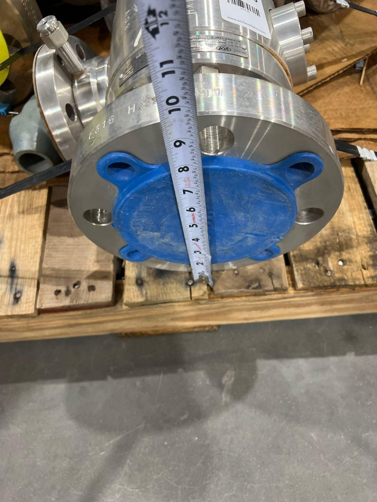 SCV TRUNNION VALVE BAL0509B5636RLPT-HD CLASS 900 SIZE 3" F316 STAINLESS V2M