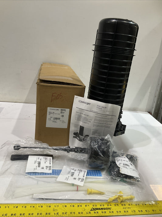 COMMSCOPE  058514-000 FIBER  OPTIC  SPICE  CLOSURE  FOCS  450-B6-6-NT-0-B3B  Y2M