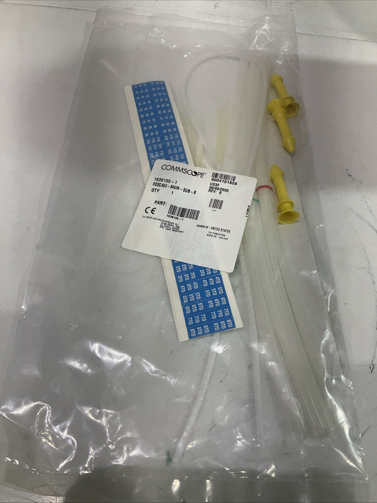 COMMSCOPE  058514-000 FIBER  OPTIC  SPICE  CLOSURE  FOCS  450-B6-6-NT-0-B3B  Y2M