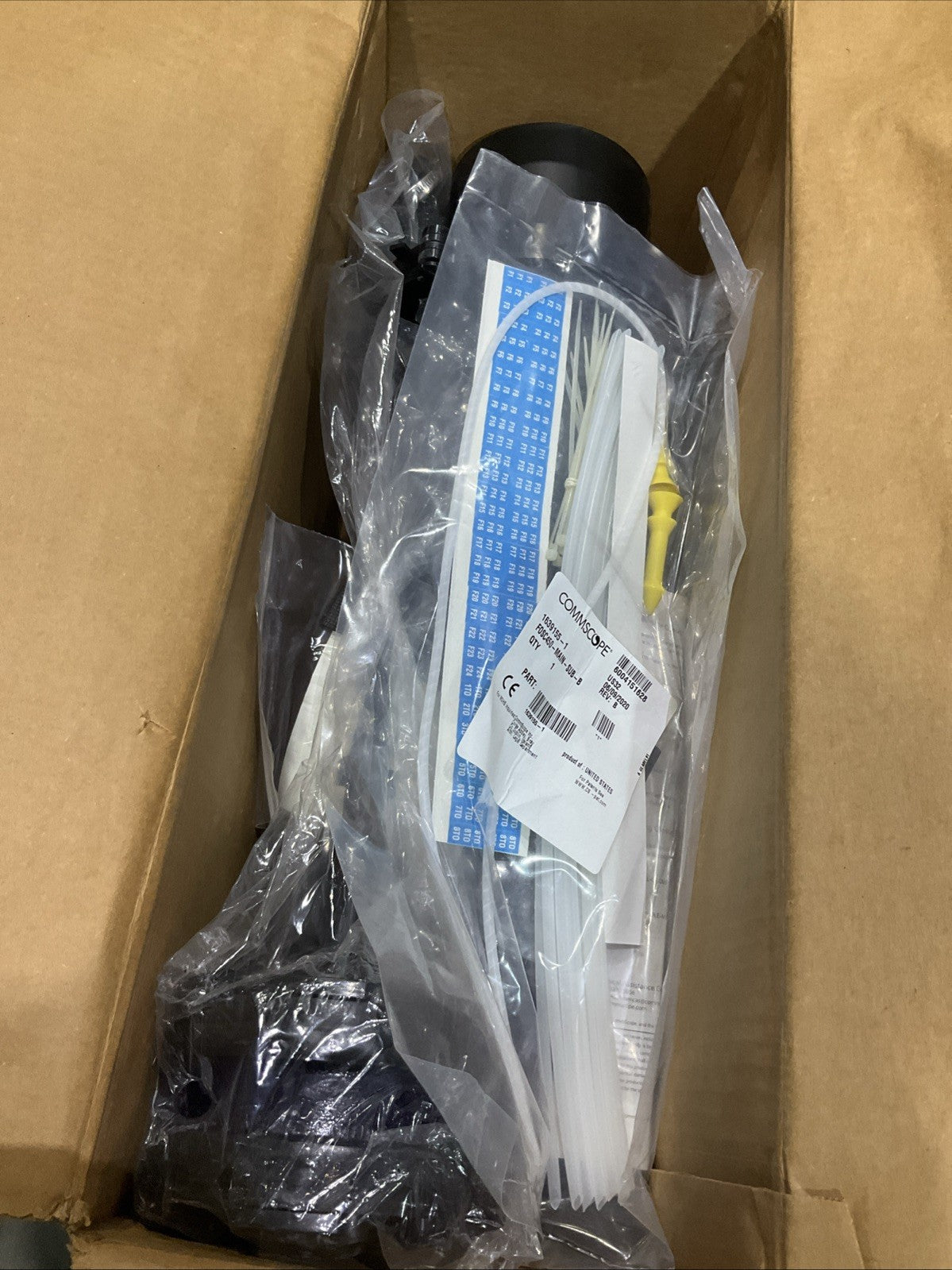 COMMSCOPE  058514-000 FIBER  OPTIC  SPICE  CLOSURE  FOCS  450-B6-6-NT-0-B3B  Y2M