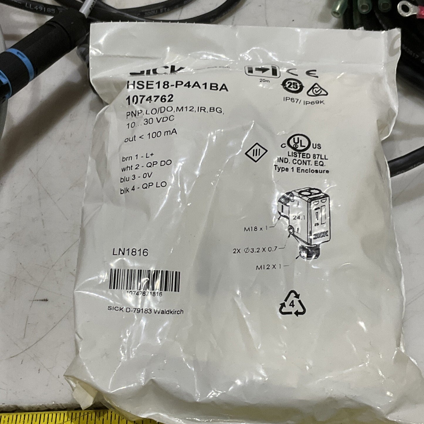 LYNGSOE  DELTA 7lS600219LL JUNCTION BOX KIT PR34X-IO 500721 IO EXPANDER QC 881