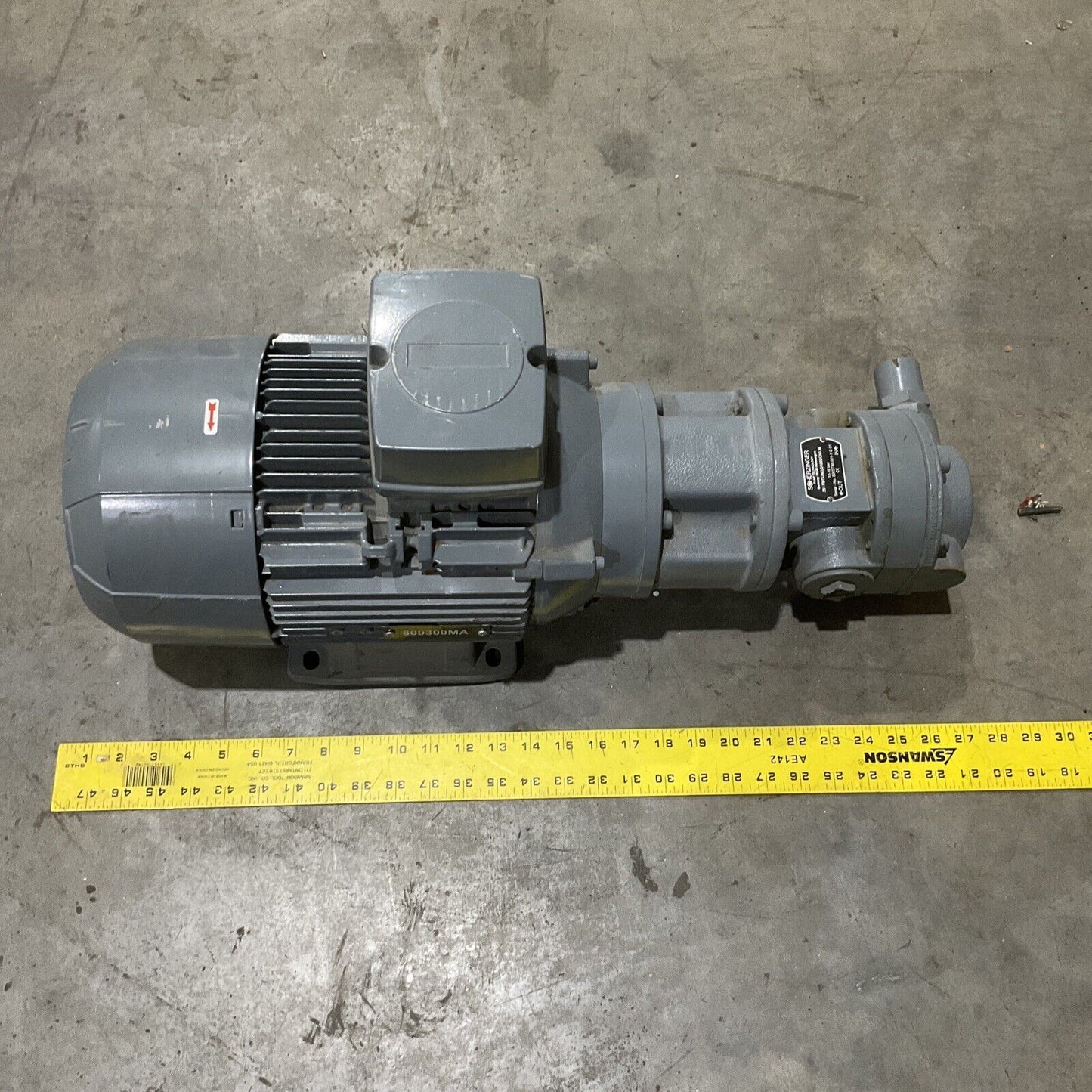 SCHERZINGER PUMP .551 FB/DU/M3,0/1000/GN/L56 ELEKTRA 1TZ9003-1BC63-4NA4-Z MOTOR