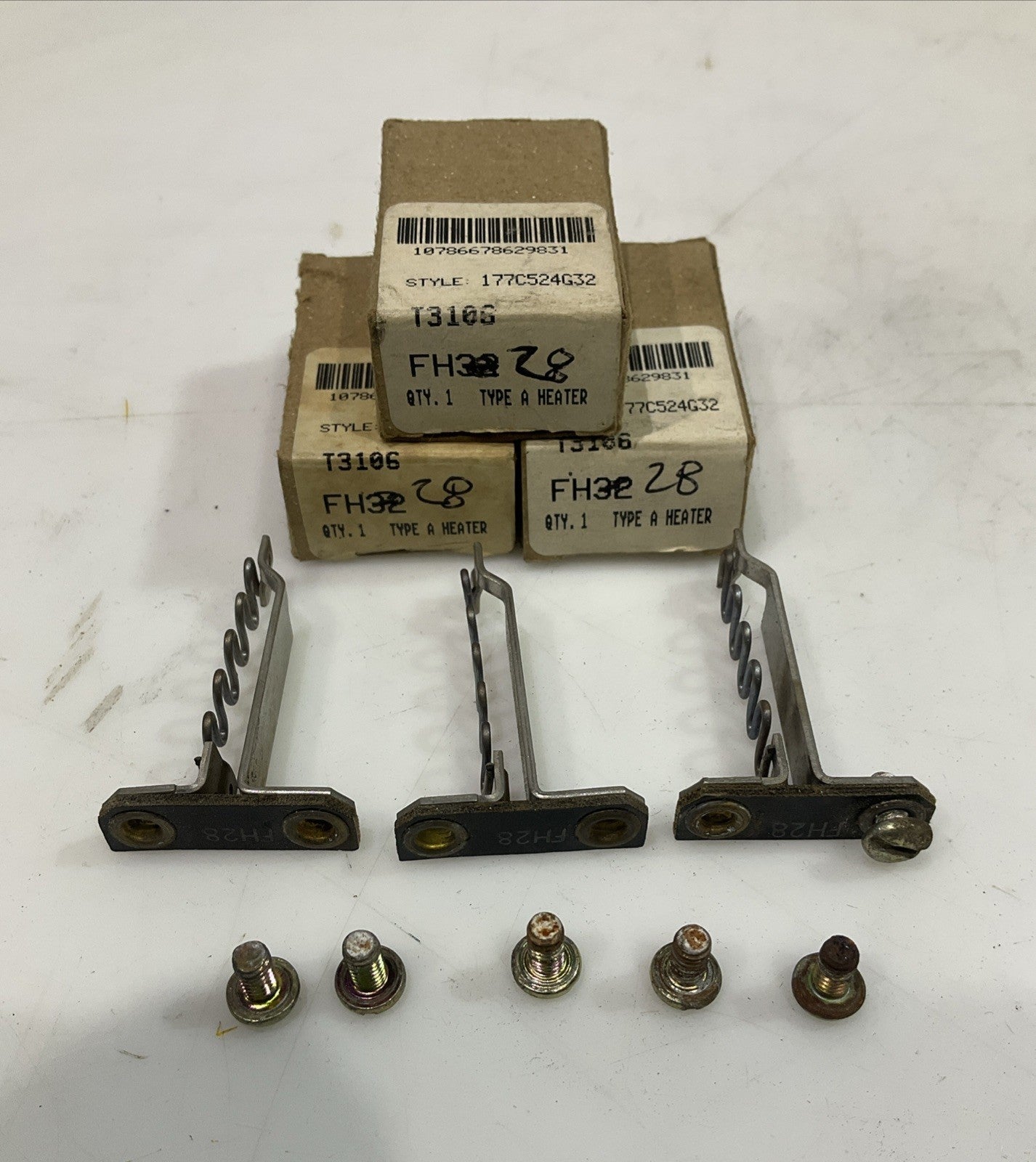 CUTLER-HAMMER FH28 HEATER ELEMENT 222 - QTY 3  U3S