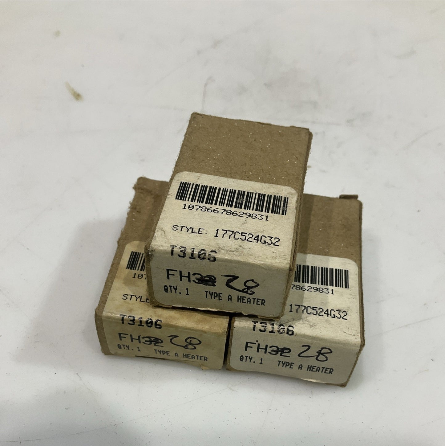 CUTLER-HAMMER FH28 HEATER ELEMENT 222 - QTY 3  U3S