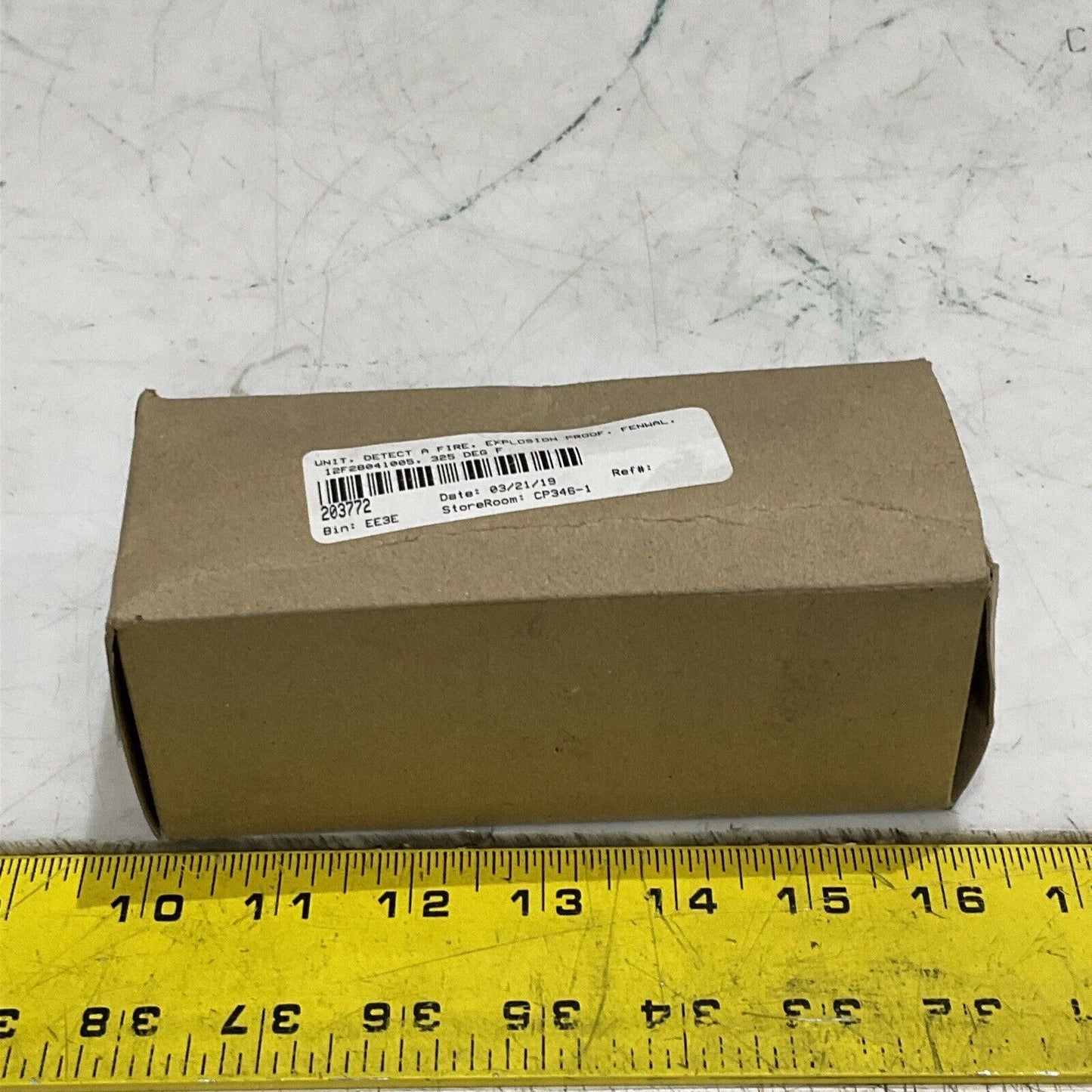 FENWAL CONTROLS 12-F28041-005 EXPLOSION PROOF UNIT 325 DEG DETECT A FIRE U3S