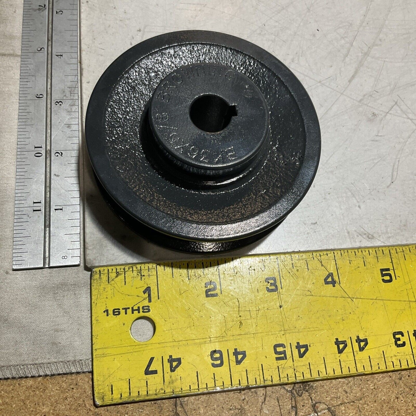 BROWNING BK36X5/8 FINISHED BORE FIXED DIAMETER SHEAVES V-BELT PULLEY 222-U3S