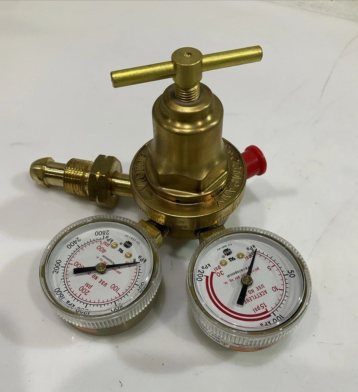 VICTOR CU-2581-HF  - 0781-0087EX SINGLE -AND TWO STAGE  GAS REGULATOR  SR250 Z2M