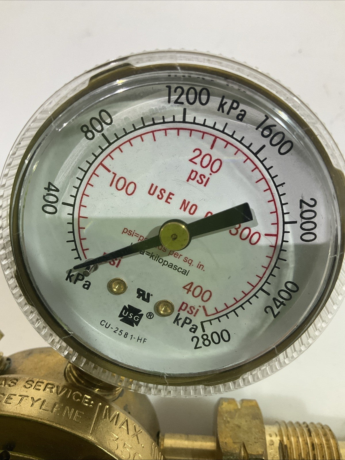 VICTOR CU-2581-HF  - 0781-0087EX SINGLE -AND TWO STAGE  GAS REGULATOR  SR250 Z2M