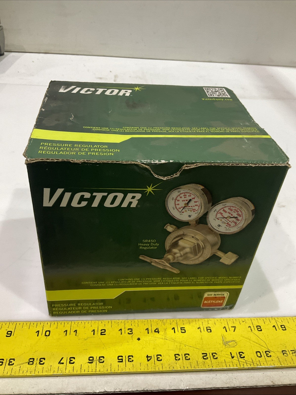 VICTOR CU-2581-HF  - 0781-0087EX SINGLE -AND TWO STAGE  GAS REGULATOR  SR250 Z2M