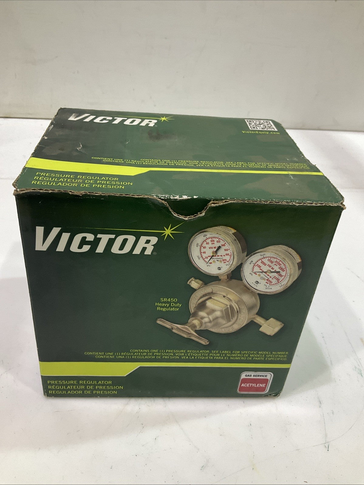 VICTOR CU-2581-HF  - 0781-0087EX SINGLE -AND TWO STAGE  GAS REGULATOR  SR250 Z2M