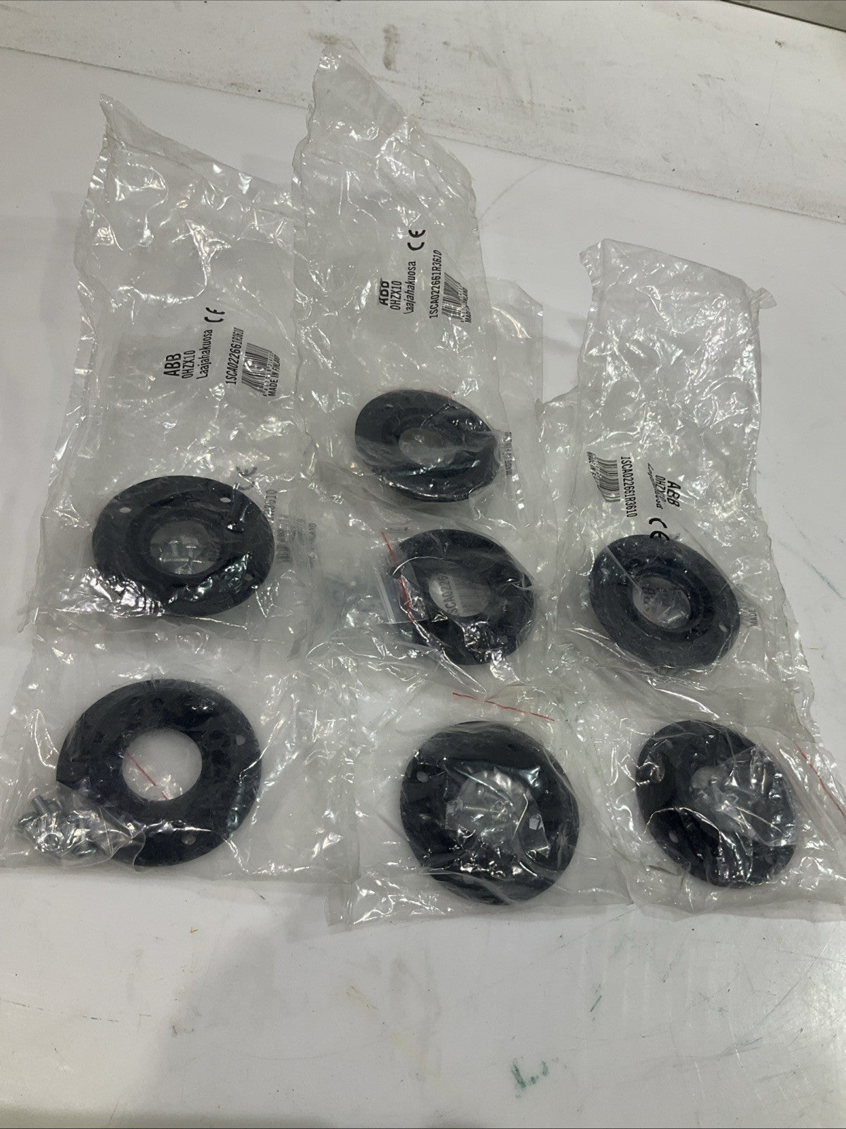 ABB  OHZX10  SHAFT   ALIGNMENT  GUIDE  RING  LOT OF 7  Y2M