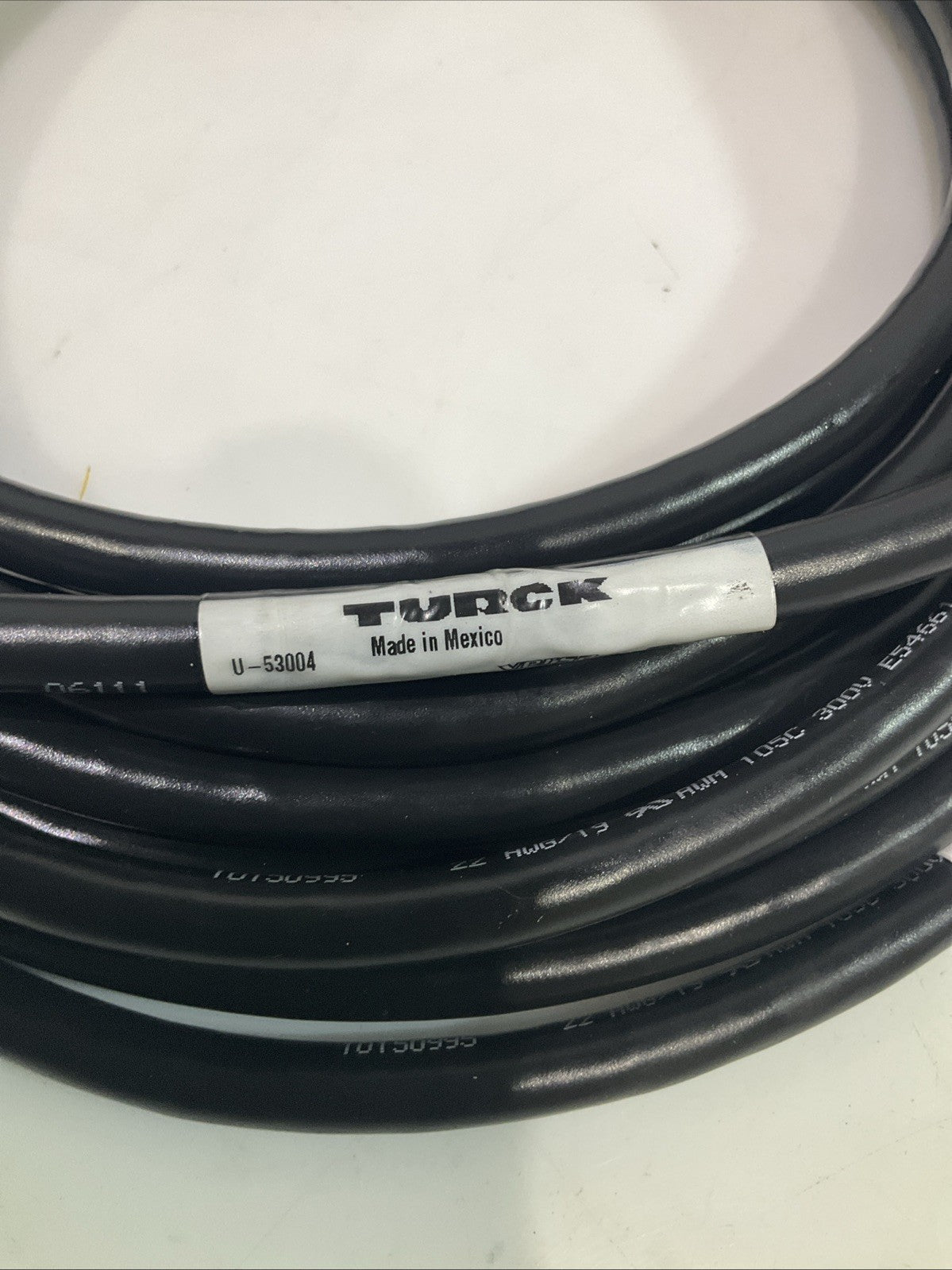 TURCK  BKWM19-995-7.4   U-53004  CABBLE ASSEMBLY   W3530  Y2M