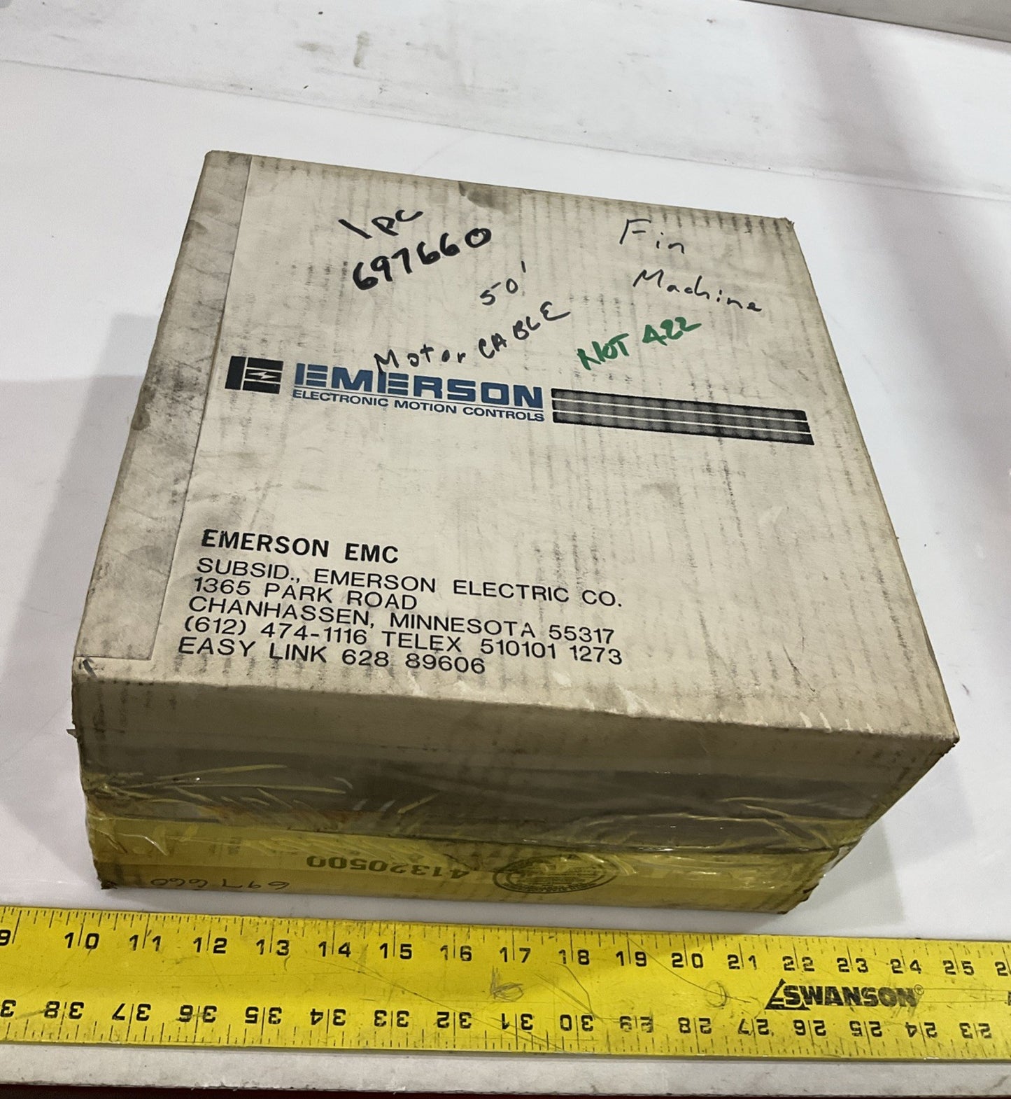 EMERSON  ECL-050 -  810513-50  SERVO AND STYLE  CABLE ASSEMBLY  Y2M