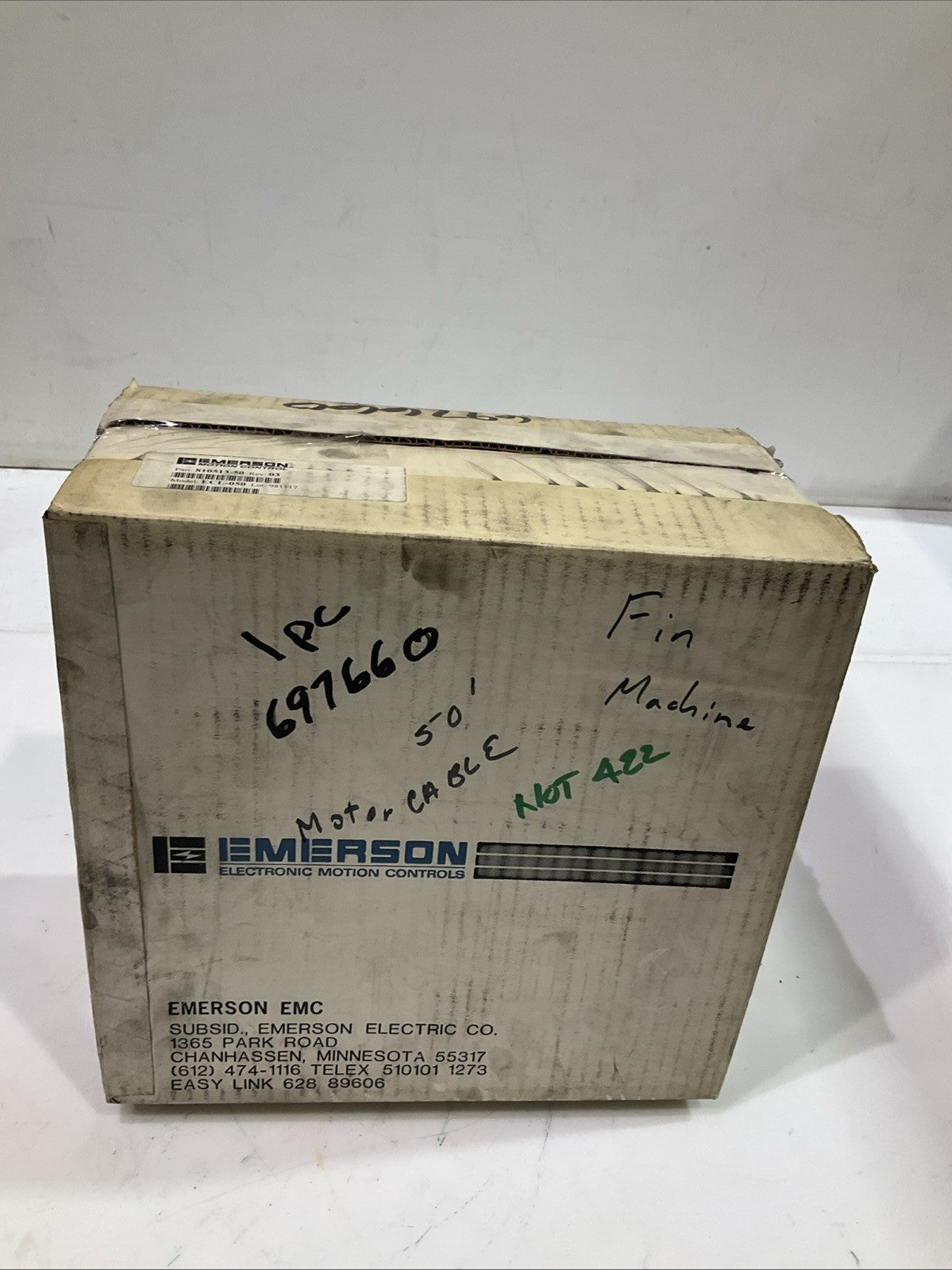 EMERSON  ECL-050 -  810513-50  SERVO AND STYLE  CABLE ASSEMBLY  Y2M