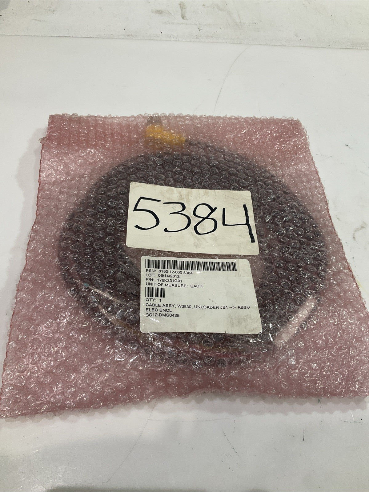 TURCK  BKWM19-995-7.4   U-53004  CABBLE ASSEMBLY   W3530  Y2M