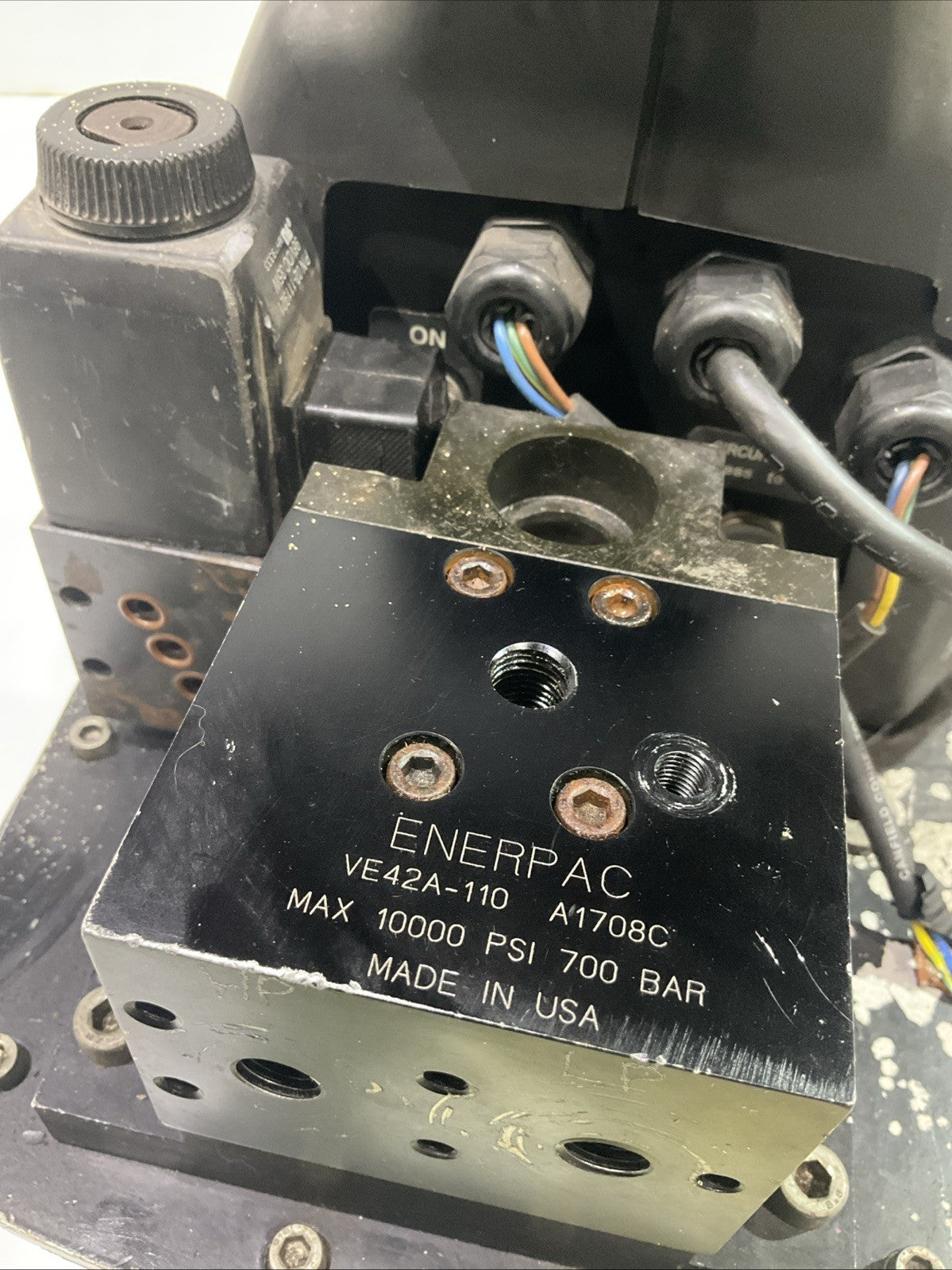 HYDRATIGHT  ZU4208BB-A  ELECTRIC HYDRAULIC  TORQUE WRENCH PUMP  Y2M