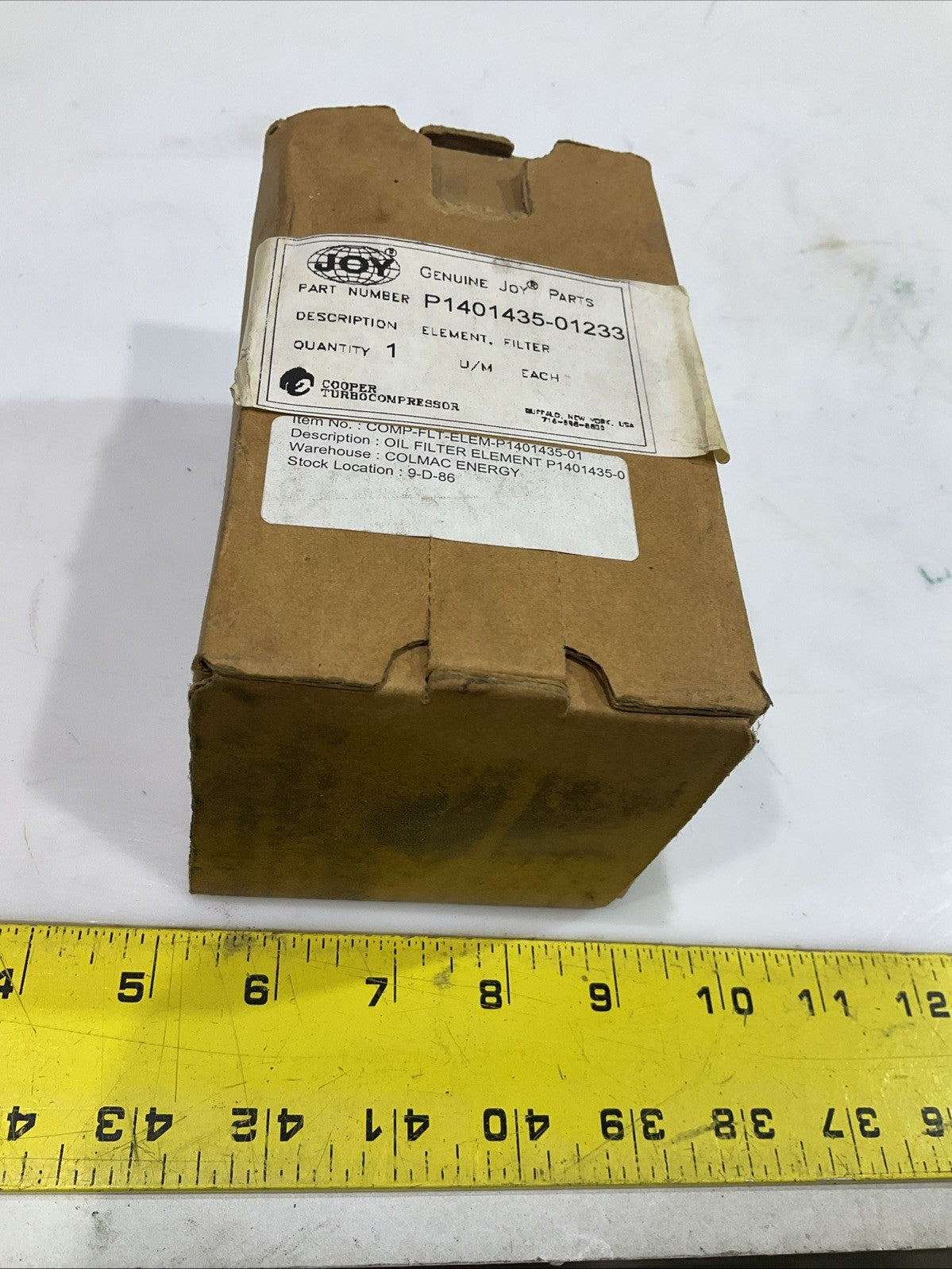 JOY GENUINE  P1401435-01233 OIL FILTER ELEMENT Z2M