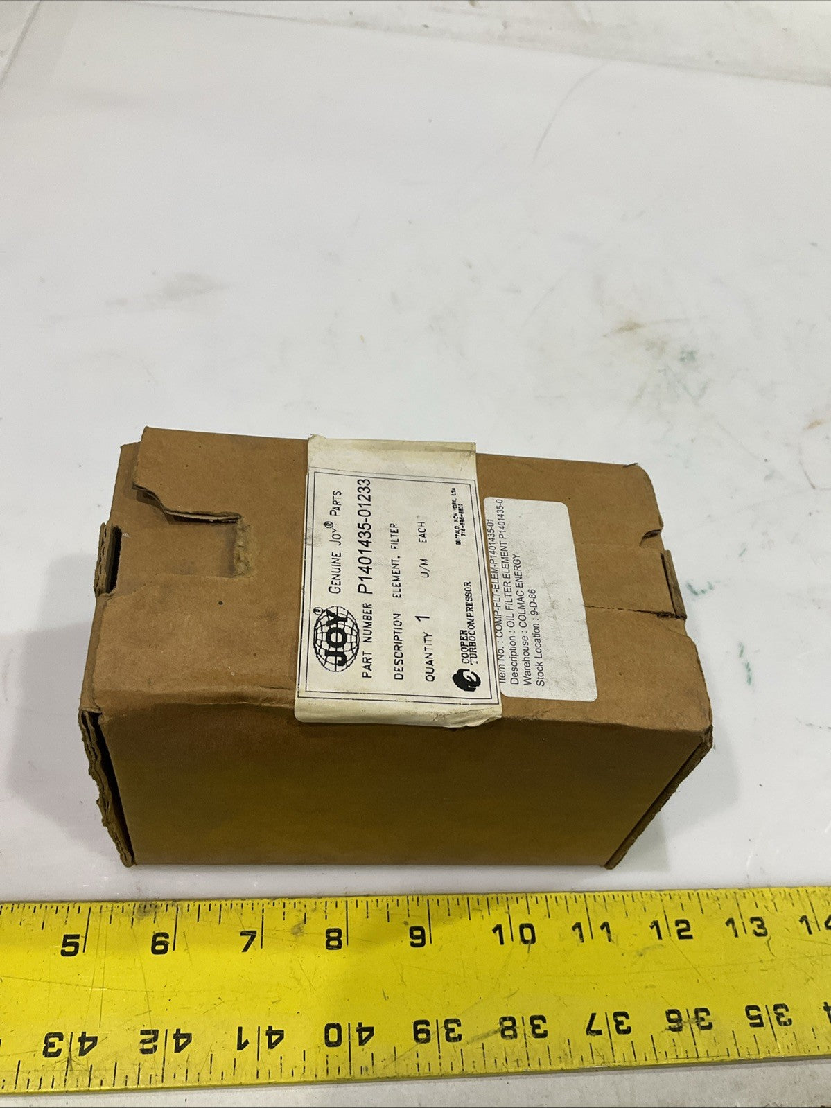JOY GENUINE  P1401435-01233 OIL FILTER ELEMENT Z2M