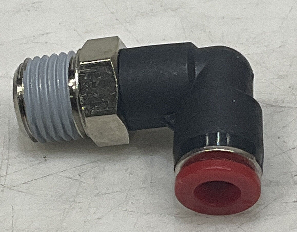 NORGREN C01470628 PNEUMNATIC PUSH-IN-FITTING ELBOW LOT OF 21 U3S