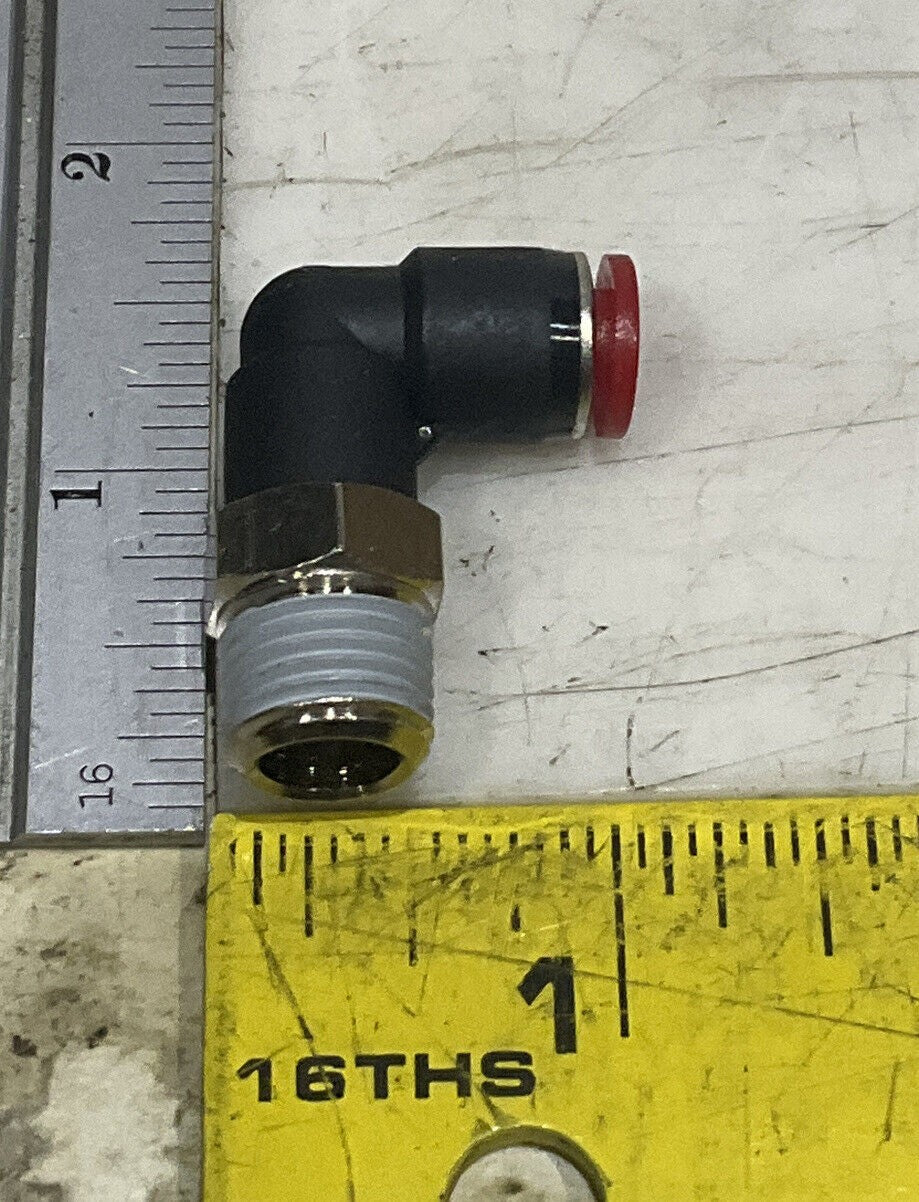 NORGREN C01470628 PNEUMNATIC PUSH-IN-FITTING ELBOW LOT OF 21 U3S