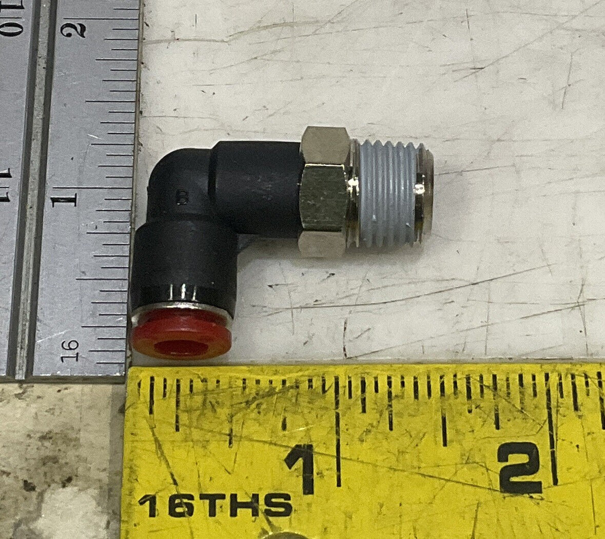 NORGREN C01470628 PNEUMNATIC PUSH-IN-FITTING ELBOW LOT OF 21 U3S