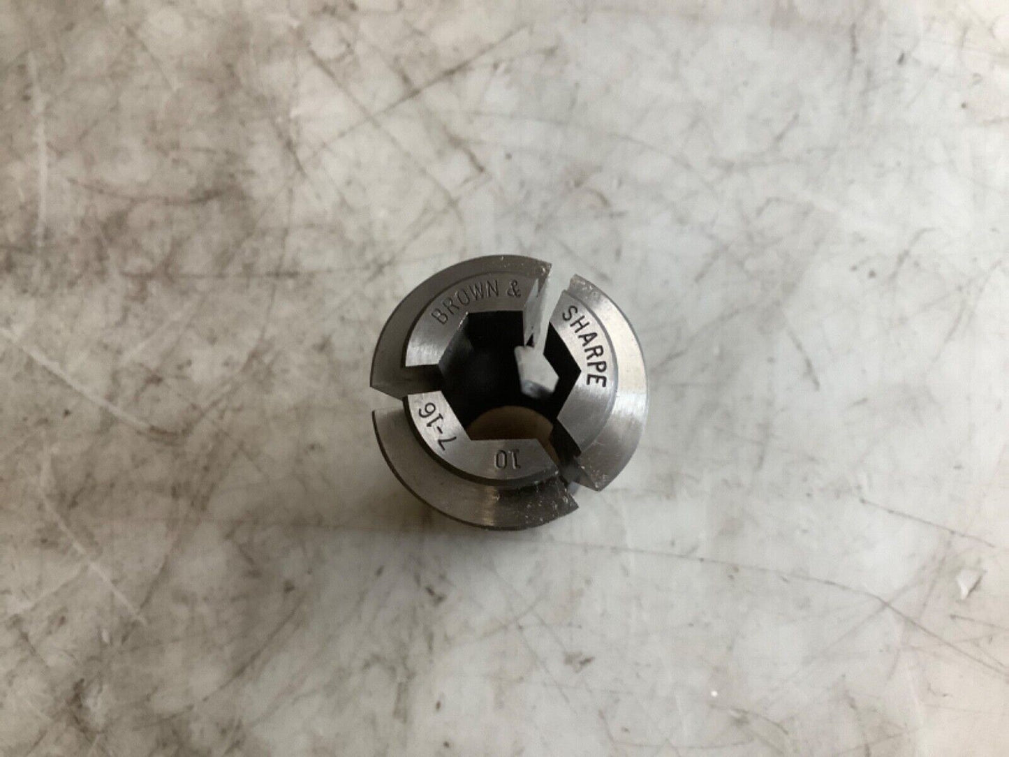 BROWN & SHARPE 710-3028-110 SPRING COLLET NO.10 HEX 7/16IN 333