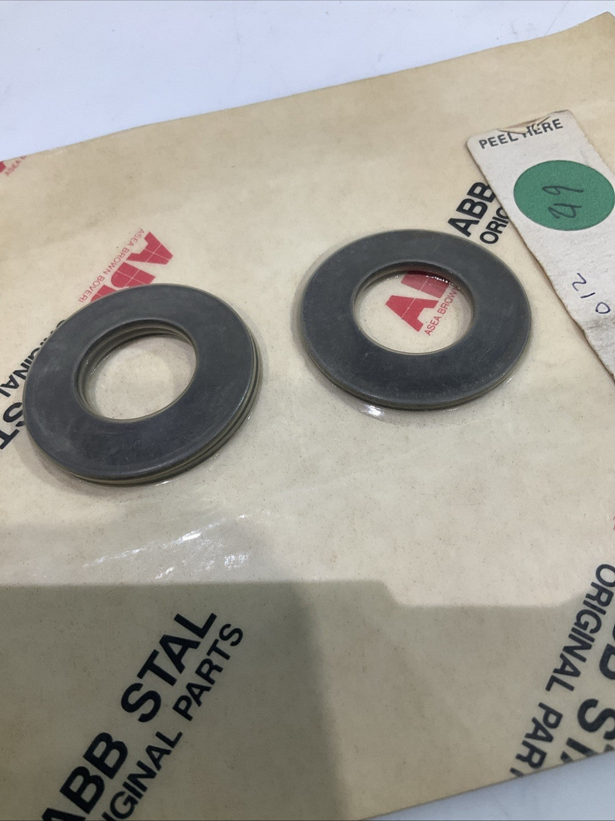 ABB   SPR- 242229-4   01-1160-012  CUP SPRING  TC-C 13  LOT OF 2  T2M