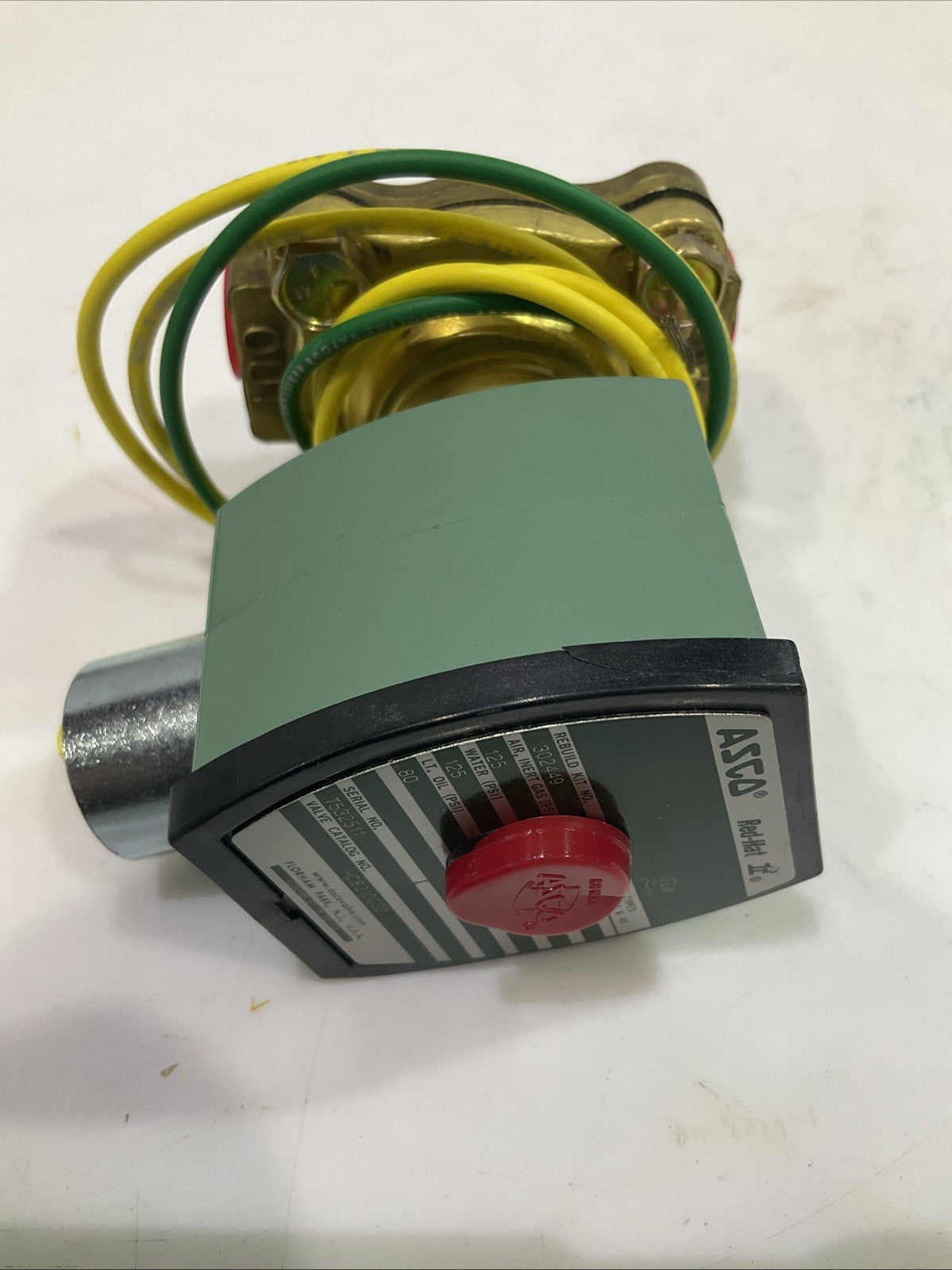 ASCO RED-HAT  HC8210G33  GENERAL  PURPOSE  SOLENOID VALVE  T2M