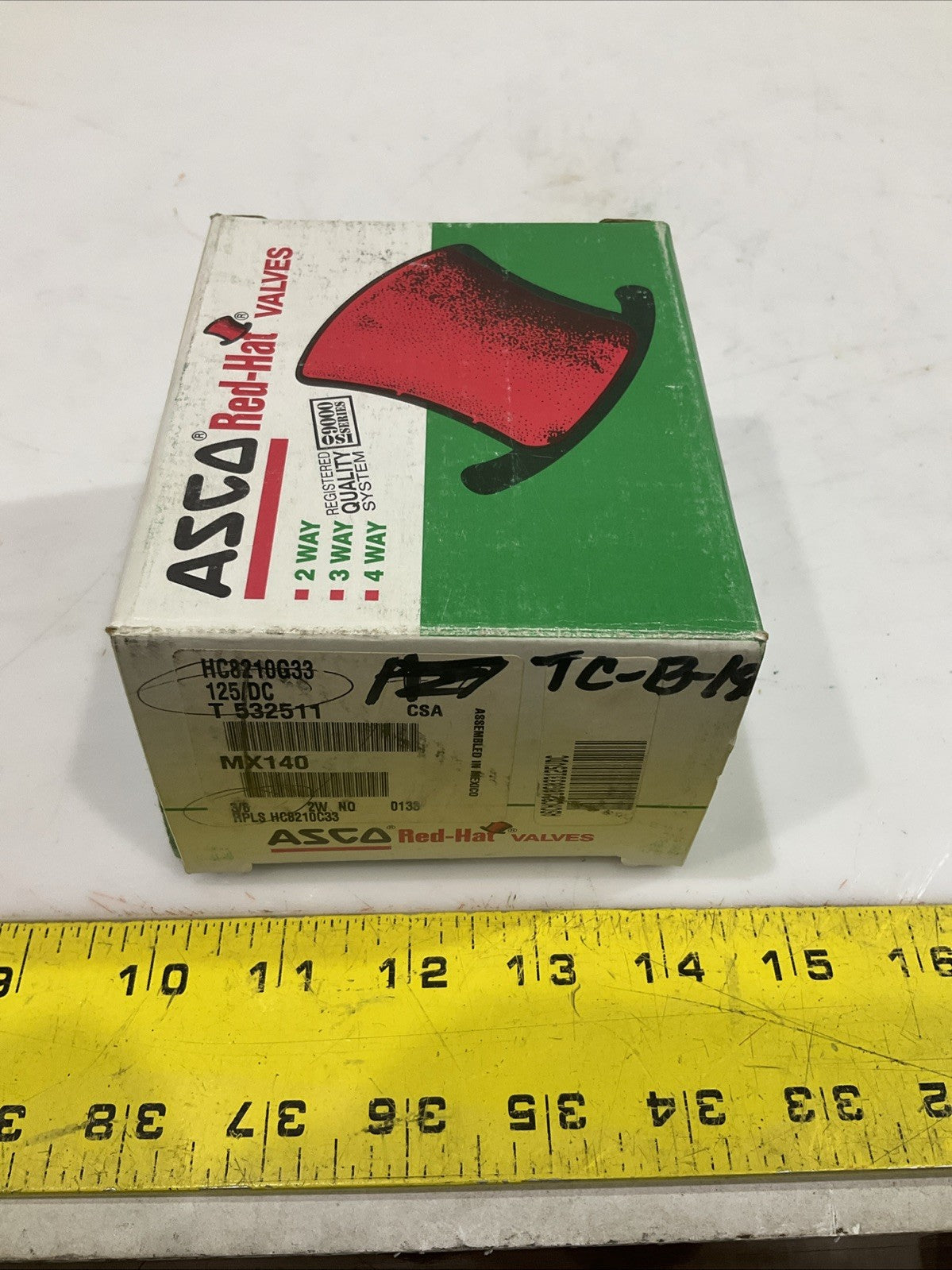 ASCO RED-HAT  HC8210G33  GENERAL  PURPOSE  SOLENOID VALVE  T2M