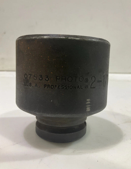 PROTO  07533   2-1/16IN DRIVE IMPACT  SOCKET 6 POINT  Y2M