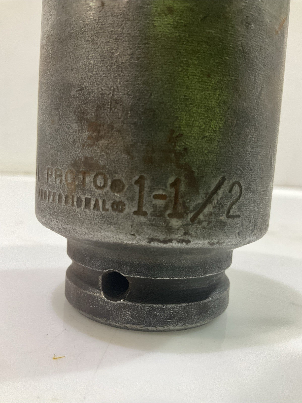 PROTO   07524L  SQUARED DEEP  DRIVE  POINT  IMPACT SOCKET    1-1/2   Y2M